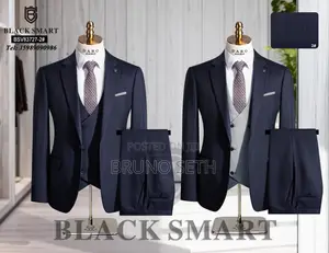 Daro Men's Blue Formal 3-Piece Suit