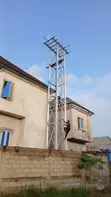 40ft Overhead Tank Stand Construction - 2