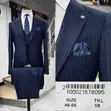 Bilbao Men's Formal Suits - Blue - 1
