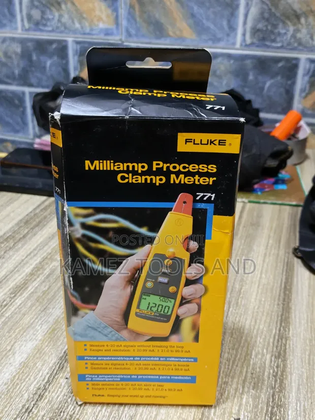 Fluke 771 Milliamp Process Clamp Meter - 1