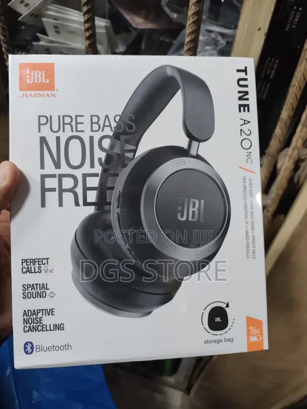 JBL Tune A20 NC Bluetooth Headphones - 1