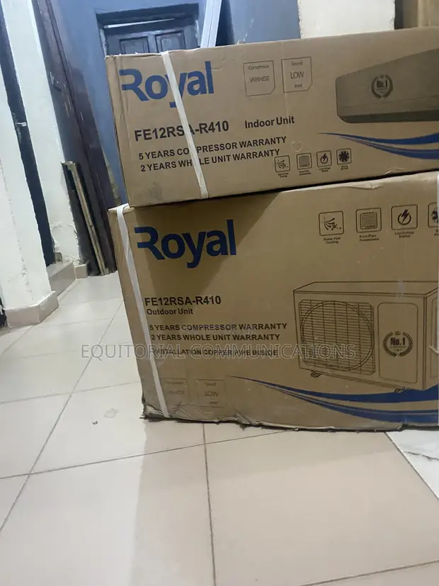 Royal FE12RSA-R410 1.5HP Split Air Conditioner - 1