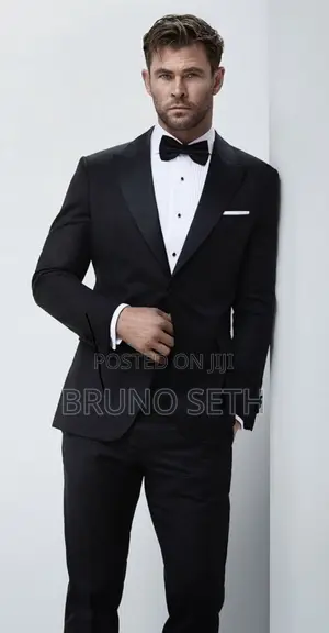 Elitman Black Formal Suits for Men