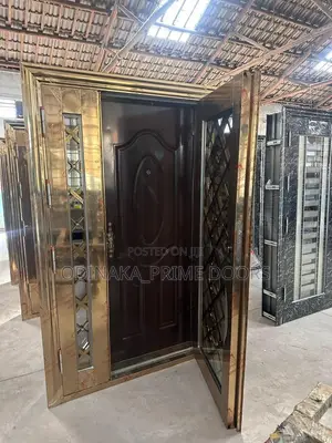 7ft x 4ft Gold Ring Security Door