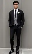 Elitman Babban Suit Baƙi - Sabo - 2