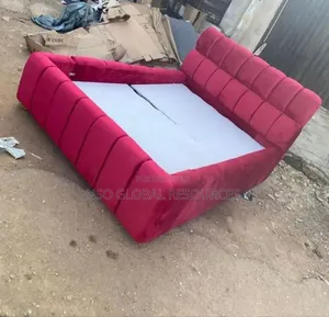 Home Interiors Red Bed Frame