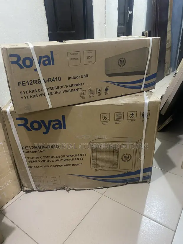 Royal FE12RSA-R410 1.5HP Split Air Conditioner - 1