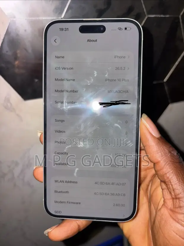 Apple iPhone 16 Plus 128GB White - 1