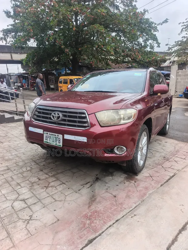 Toyota Highlander Limited 2010 Red - 1