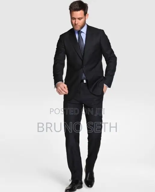 Navy Blue Elitman Quality Suit - Sabon Kaya - 1