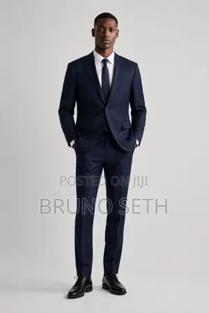 Navy Blue Elitman Quality Suit - Brand New