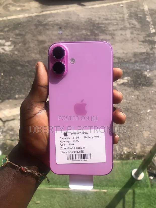 Apple iPhone 16 Plus 512GB Pink (Used, Grade A) - 1