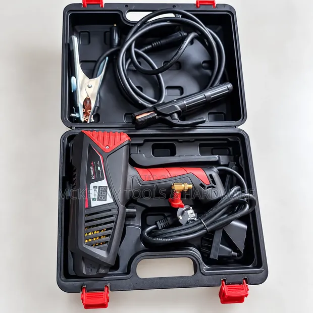 Edon ED-MMA180+ Digital Mini Inverter Welding Machine with Case - 1