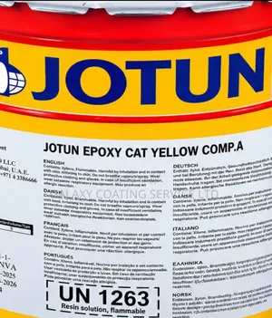 Jotun Yellow Epoxy Paint (A & B Components)