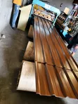 Longspan Roofing Sheet 0.58mm Oven Baked Nut Brown - 2