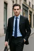 Arare Black Quality Suits - 1