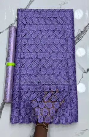 Plain Cord Lace Fabric - 5 Yards