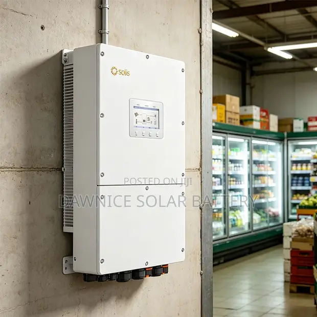 Solis S6-EH3P30K-H 30kW Inverter Mai Sauya Wutar Lantarki guda uku - 1