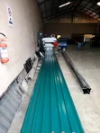 0.45mm Caliper Longspan Green Aluminium Roofing Sheet - 1