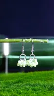 Handmade Earrings with Beads - 2