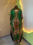 Indian Lightweight Bubu Gown with Scarf - 3