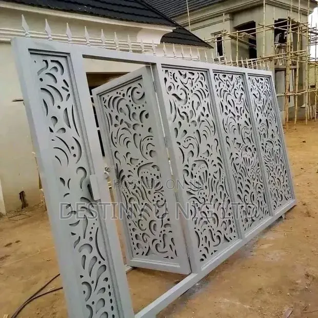 Laser Cut Sliding Gate - Brand New - 1
