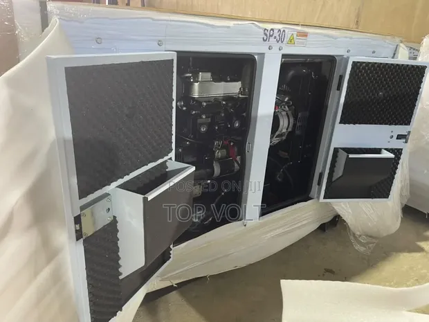 30KVA Perkins Soundproof Diesel Generator - 1