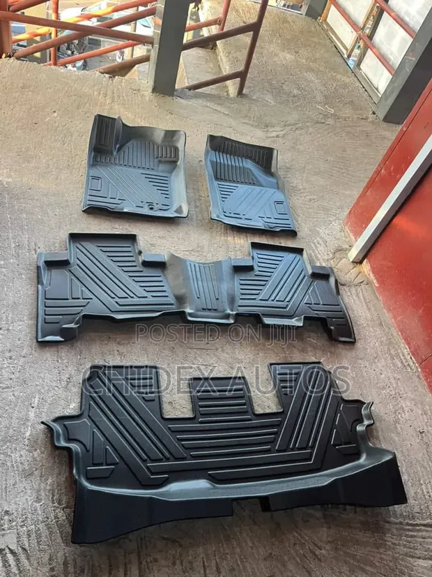 TPS Leather Foot Mats for Toyota Highlander - 1