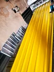 0.55mm Thick Longspan Yellow Aluminium Roofing - 2