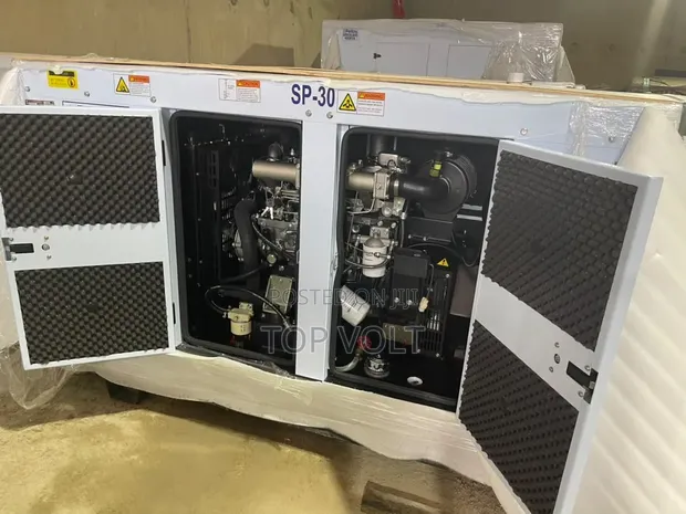 30KVA Perkins Jinjirin Mai Mai Jin Sauti - 1