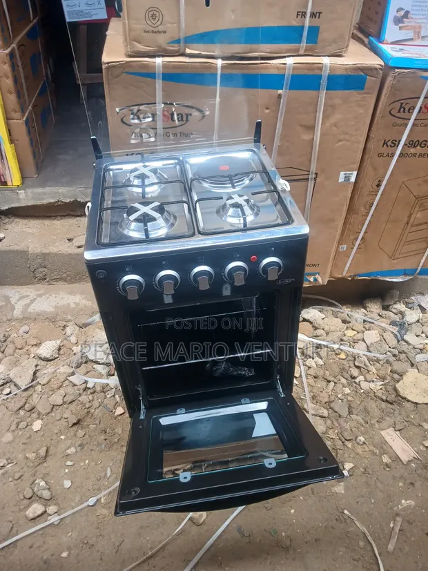 Kenstar Asali 4-Hanci Mai Girki Mai Gasa Da Oven Da Grill - 1