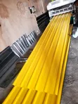Yellow 0.50mm Longspan Aluminium Roofing Sheet mai Oven Baked - 2