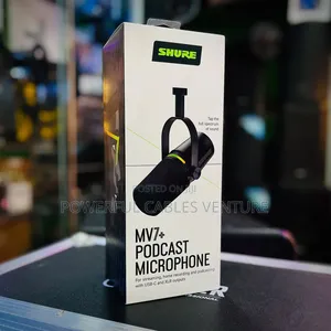 Shure MV7X XLR Podcast Microphone