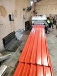 0.45mm Oven Baked TC Red Longspan Sheet - 2