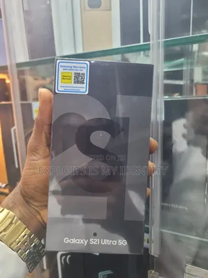 New Samsung Galaxy S21 Ultra 5G 128GB Black