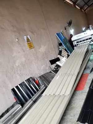 Beige Oven Baked 0.55mm Longspan Aluminium Sheet