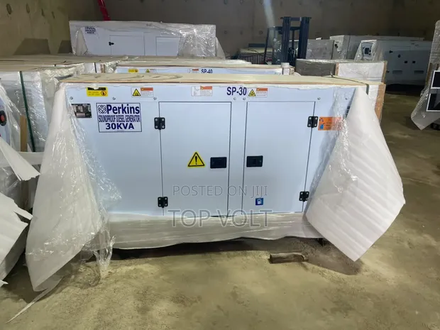 30KVA Perkins Soundproof Diesel Generator - 1