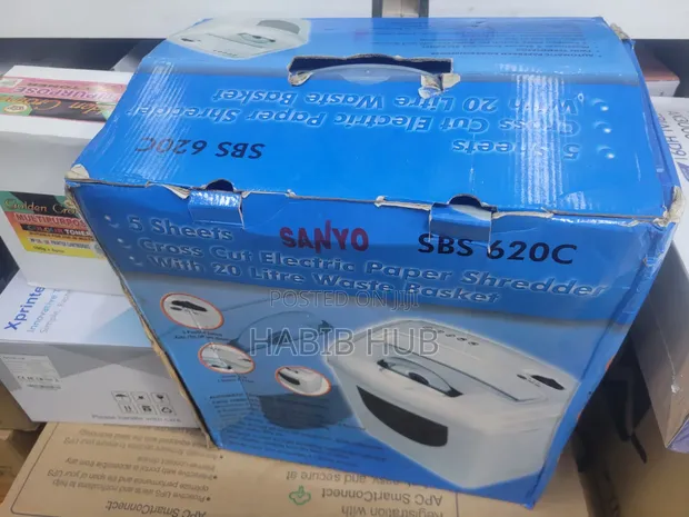 Sanyo SBS 620C Paper & CD Shredder - 1