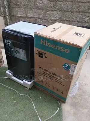 Hisense 9KG Mashin Wanki Mai Bude Sama Mai Sarrafa Kanta
