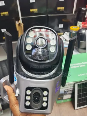 Kyamaran CCTV Mai Ruwan Ruwan Biyu da Hasken Rana