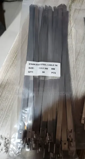 Heavy-Duty Stainless Steel Cable Ties