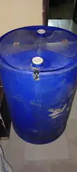 250 Litre Blue Water and Oil Drum - 1