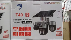 Kamara CCTV 4G mai Lens Hudu da Solar