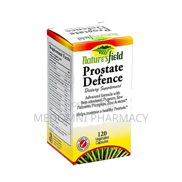 Nature's Field Prostate Defence - 120 Vegetable Capsules - 1