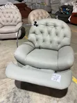 Home Interiors Luxury Recliner Sofa - Launin Gray - 2