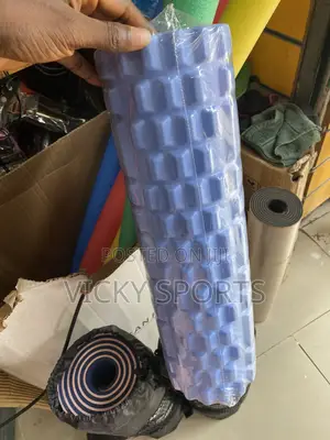 American Fitness Foam Roller - Shuɗi