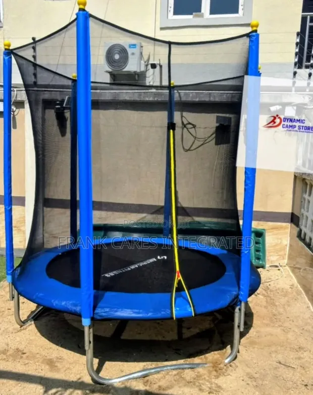 American Fitness 8ft Trampoline Mai Rufi - 1