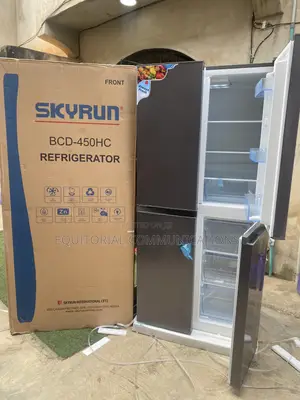 Skyrun BCD-450HC 4-Kofa Refrigerator - Sabon Abu
