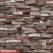 3D Brick Zane Mai Wanke-wanke na Fuskar Bango - 1