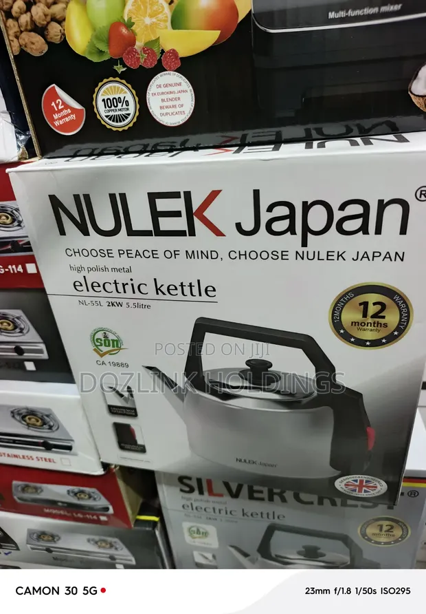 Nulek Japan 5.5L Electric Kettle - 1